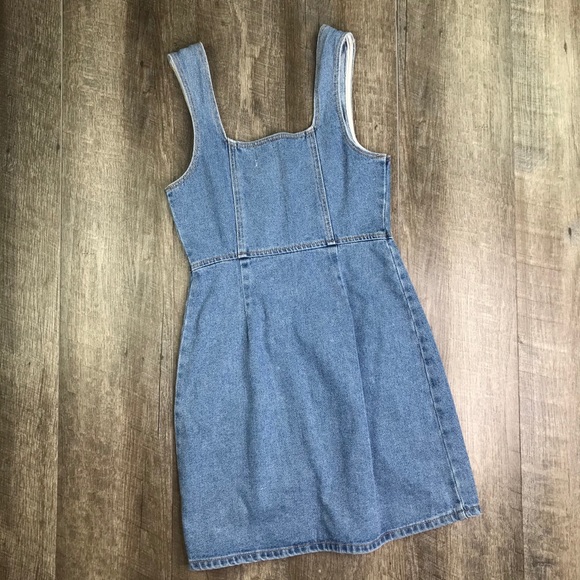 Urban Outfitters Denim Jumper Size 6 - Picture 4 of 8